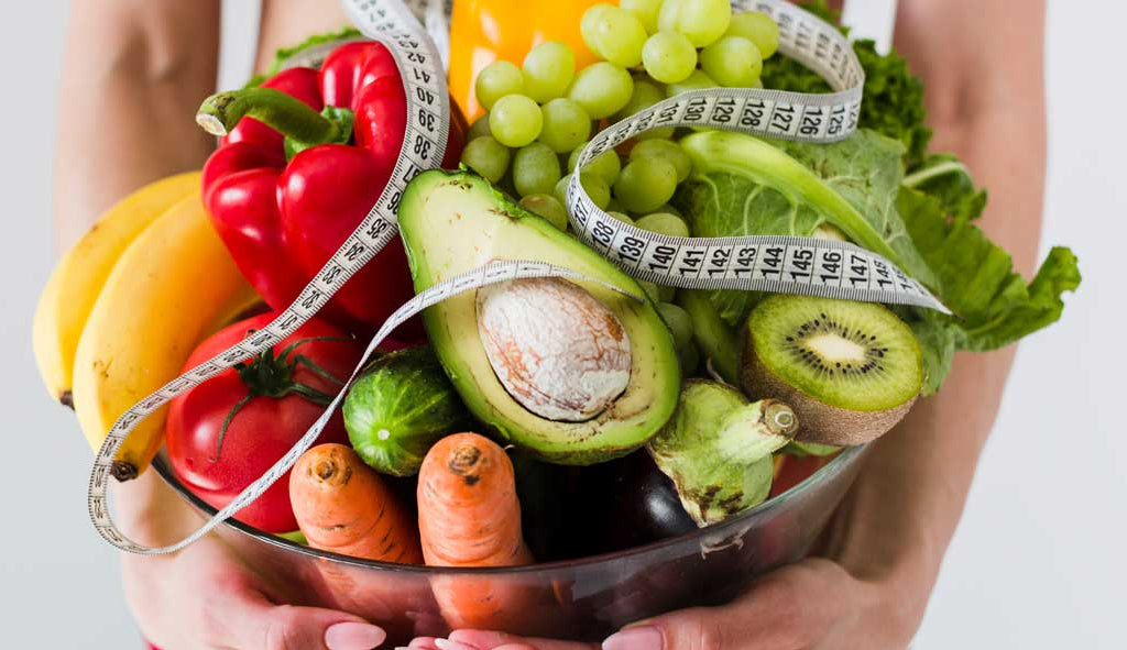 Healthy weight loss with fruits and vegetables