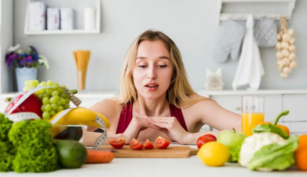 Healthy weight loss with fruits and vegetables